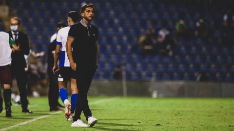 Sergio Mora, entrenador del H&eacute;rcules.
