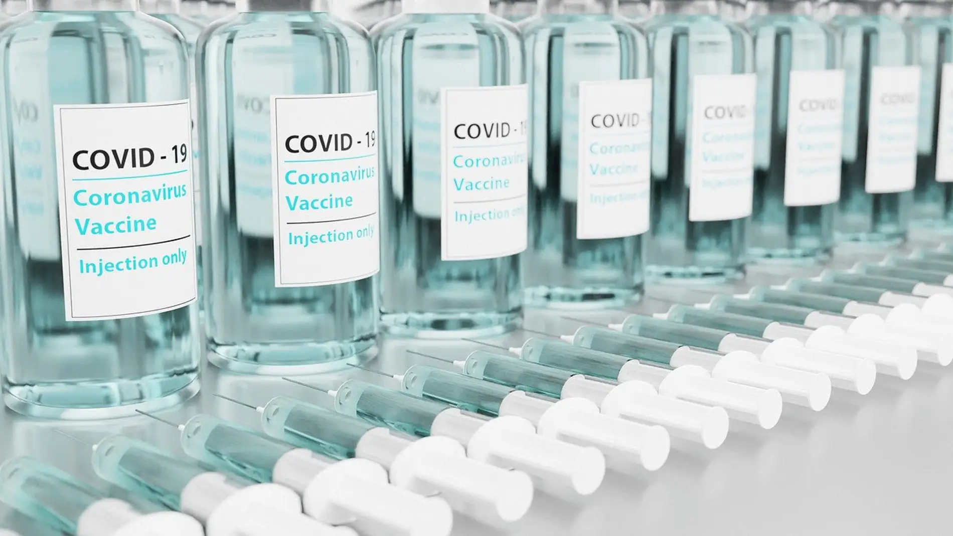 Viales de vacuna contra la covid-19.