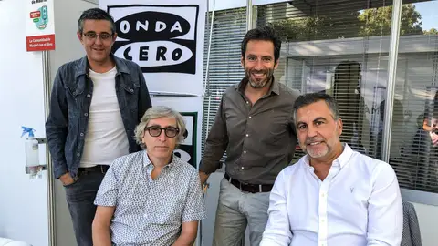 Borja Sémper, Edu Madina y David Trueba en 'La ínsula' Borja Sémper, Edu Madina y David Trueba en 'La ínsula'