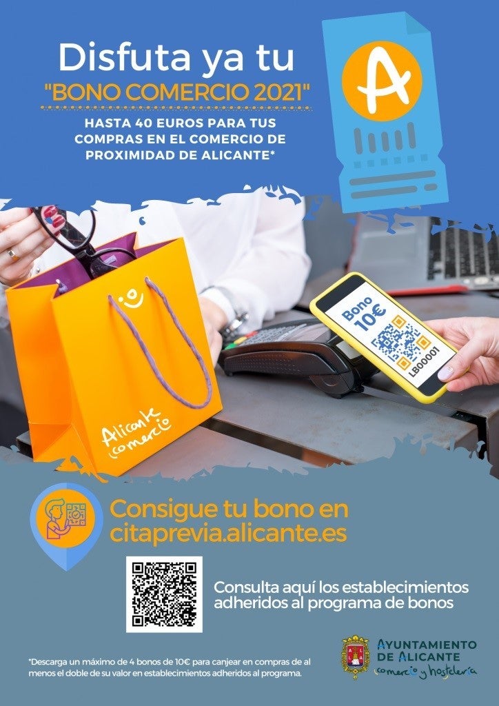 Los Bonos Comercio de Alicante ofrecen descuentos en el comercio local para 'la vuelta al cole' Los Bonos Comercio de Alicante ofrecen descuentos en el comercio local para 'la vuelta al cole'