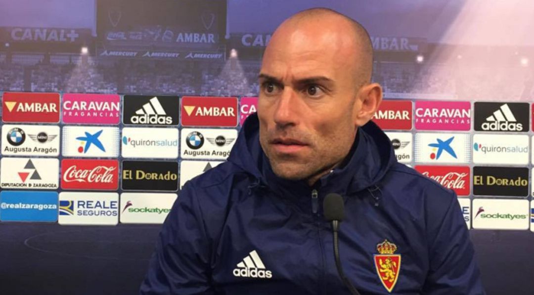 César Láinez: "la portería del Zaragoza está muy bien guardada" César Láinez: "la portería del Zaragoza está muy bien guardada"
