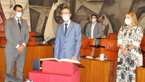 Pablo Toledano jura su cargo como nuevo diputado provincial del PP Pablo Toledano jura su cargo como nuevo diputado provincial del PP
