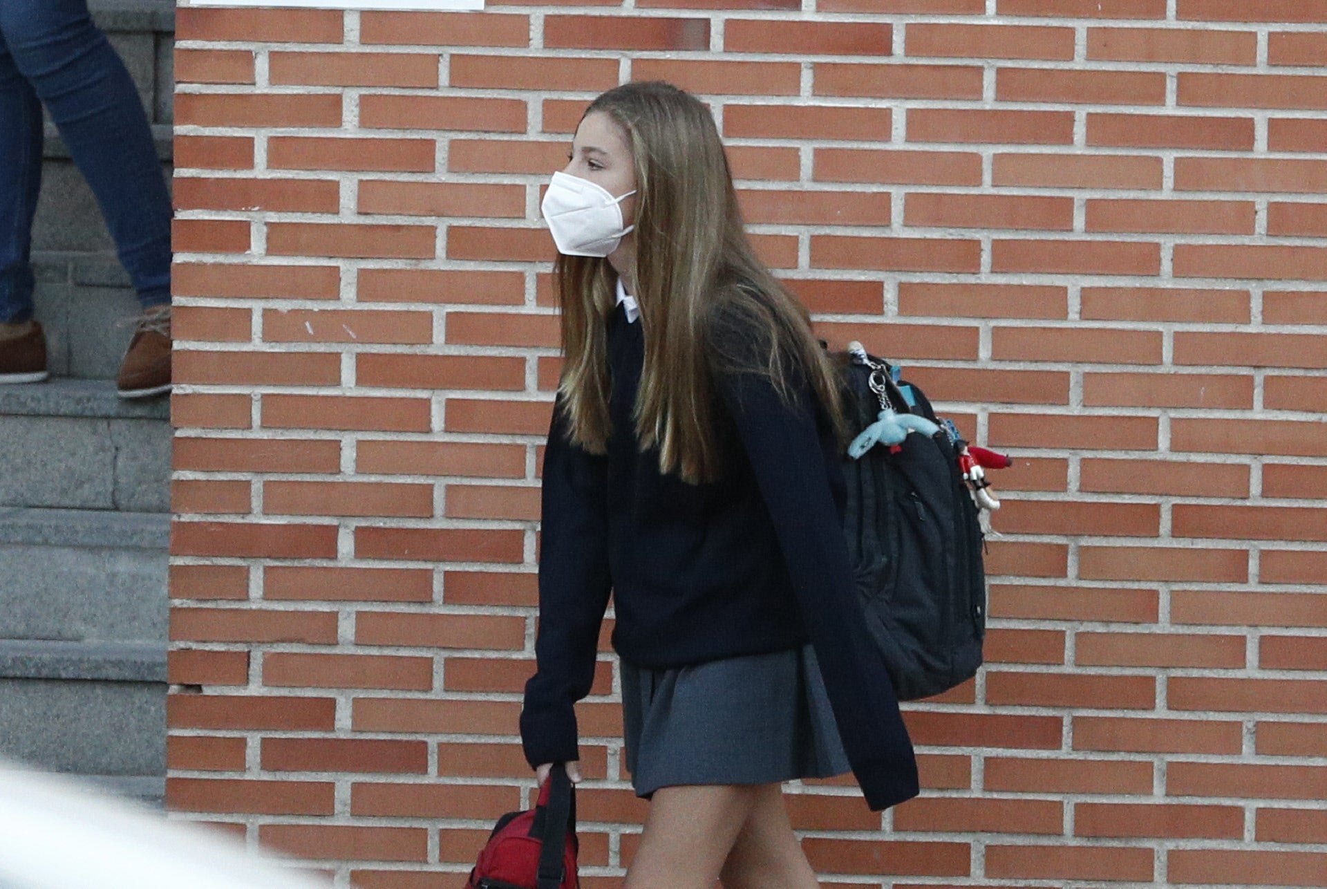 La infanta Sofía comienza sus clases de tercero de la ESO La infanta Sofía comienza sus clases de tercero de la ESO