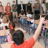 Clase del CEIP Marqués de Santa Cruz, en El Puerto
