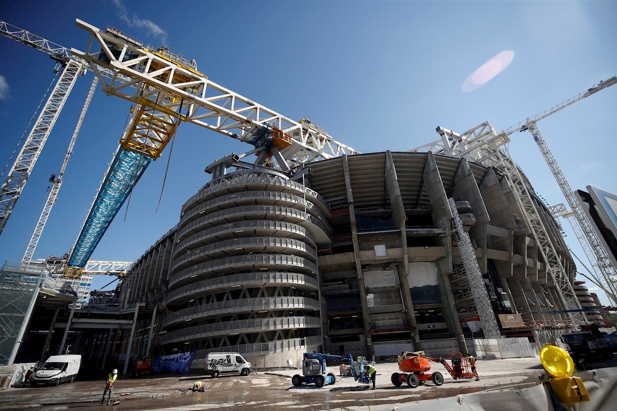 El Bernabéu reabre sus puertas 560 días después El Bernabéu reabre sus puertas 560 días después