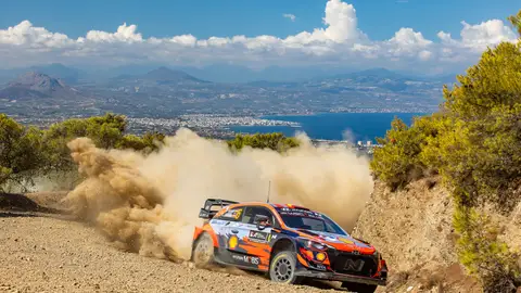 Dani Sordo en el Rally Acrópolis Dani Sordo en el Rally Acrópolis 2021