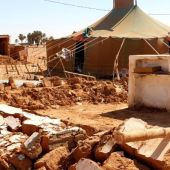 Imagen de uno de los campamentos de refugiados saharauis