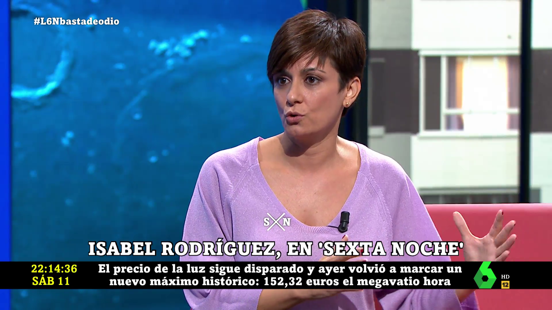 Isabel Rodríguez responde a la subida del precio de la luz: "Apostamos por las energías renovables y el autoconsumo" Isabel Rodríguez responde a la subida del precio de la luz: "Apostamos por las energías renovables y el autoconsumo"