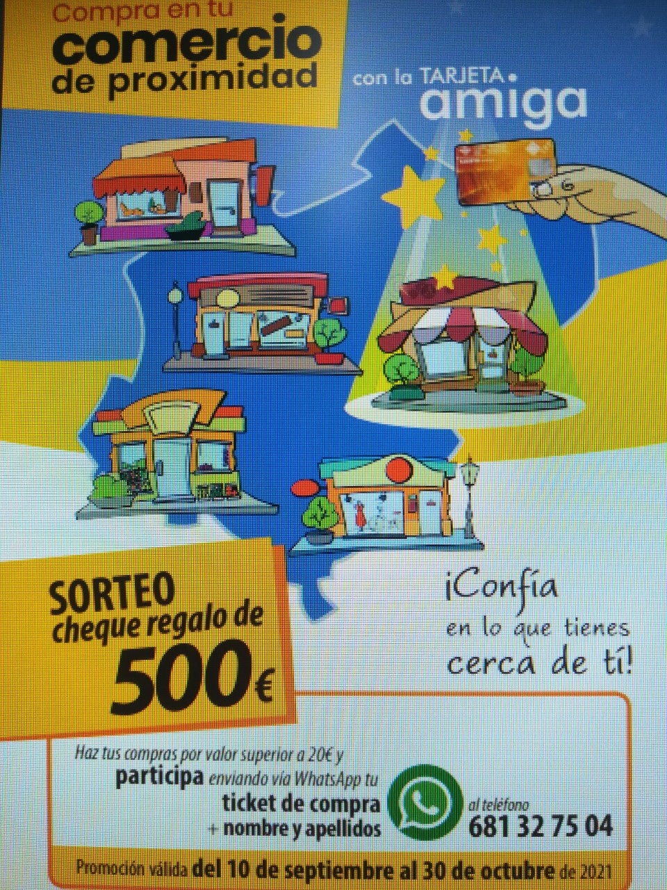 Nueva campaña de apoyo al comercio local Nueva campaña de apoyo al comercio local