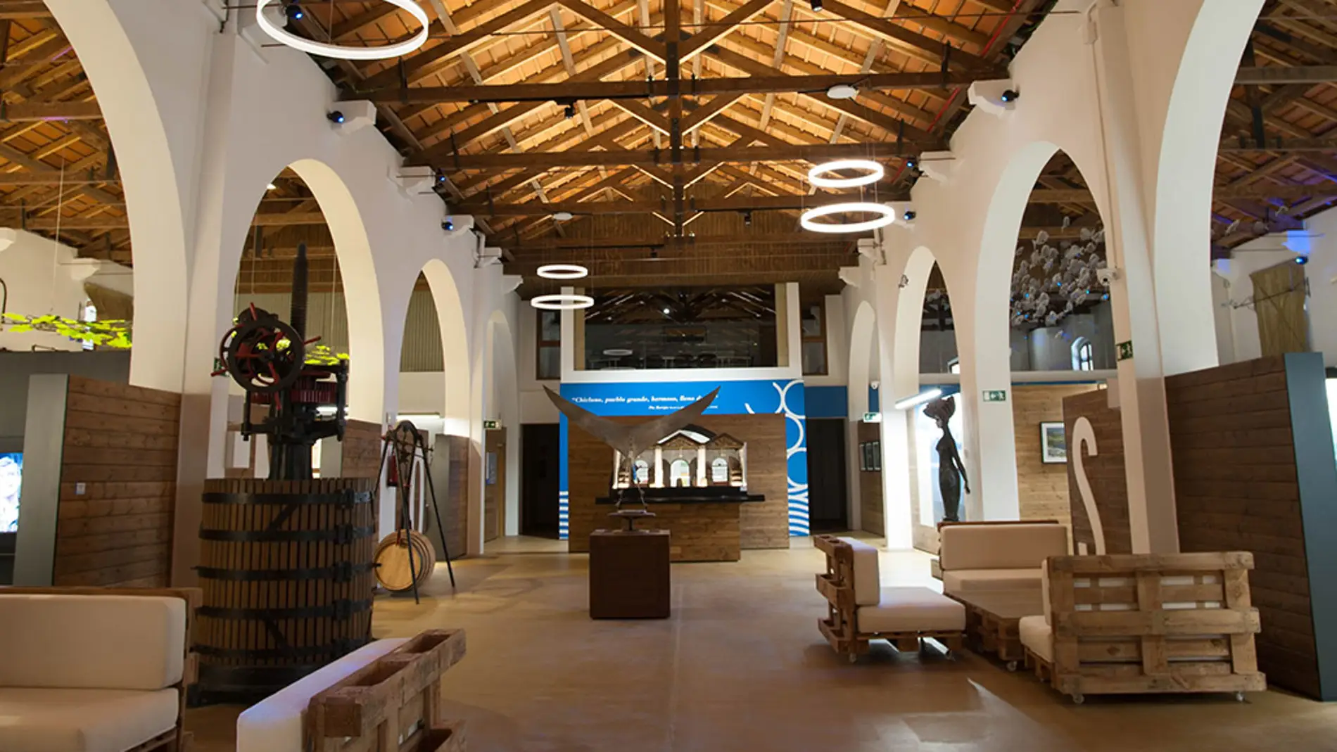 Centro de Interpretación de Vino y la Sal, en Chiclana