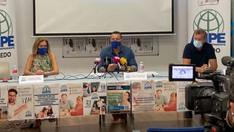 Rueda de prensa de Anpe Toledo
