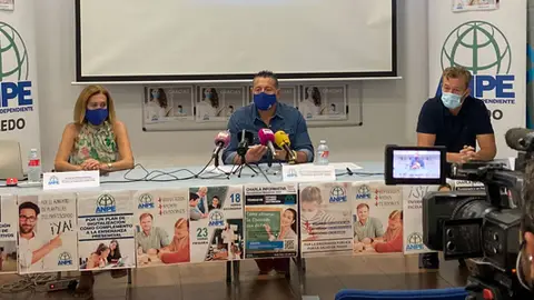 Rueda de prensa de Anpe Toledo Rueda de prensa de Anpe Toledo