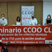 Seminario de CCOO celebrado en Ciudad Real Seminario de CCOO celebrado en Ciudad Real