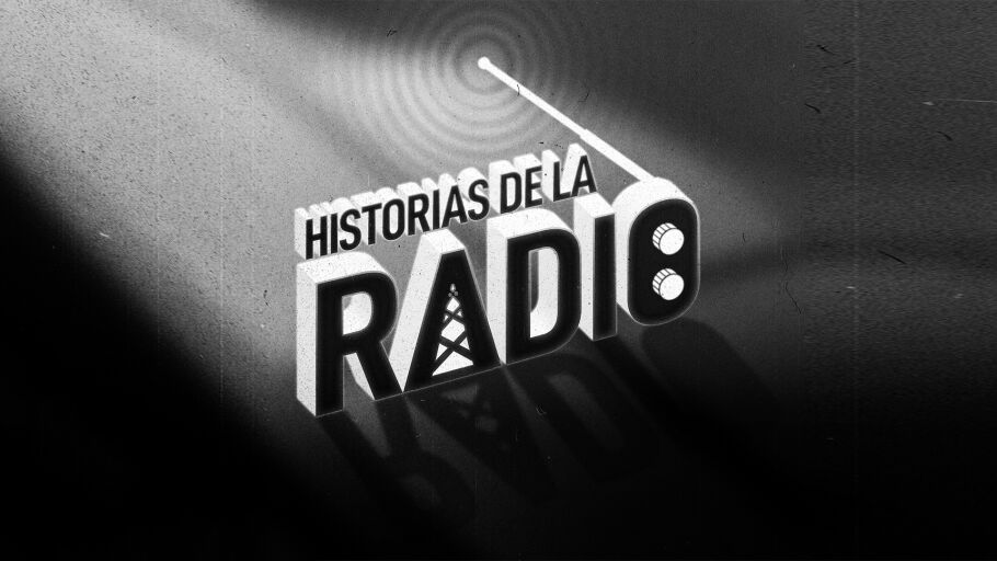 Cartel 'Historias de la radio', secci&oacute;n de Diego Fortea en 'M&aacute;s de uno'