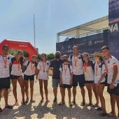 Jóvenes deportistas manchegos, cosechan grandes logros en el Campeonato de España de Balonmano Playa