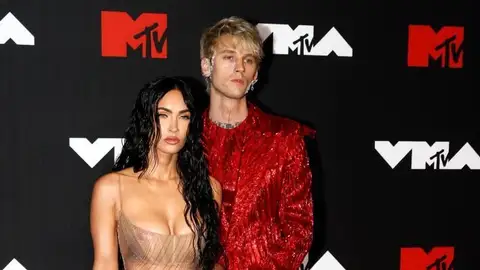 Megan Fox y el rapero Machine Gun Kelly. Megan Fox y el rapero Machine Gun Kelly.