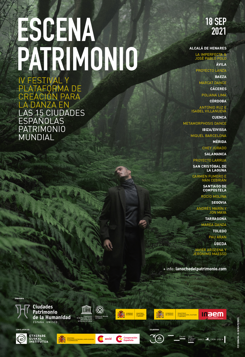 La danza, la música, los cuentacuentos y las recreaciones, entre otras iniciativas culturales, se darán cita este sábado 18 de septiembre La danza, la música, los cuentacuentos y las recreaciones, entre otras iniciativas culturales, se darán cita este sábado 18 de septiembre