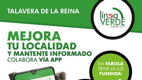 Ampliados los servicios de la app 'Línea Verde' de Talavera para solucionar las demandas ciudadanas Ampliados los servicios de la app 'Línea Verde' de Talavera para solucionar las demandas ciudadanas