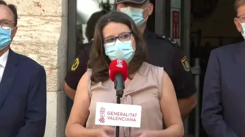 Mónica Oltra, vicepresidenta de la Generalitat y portavoz del Consell. Mónica Oltra, vicepresidenta de la Generalitat y portavoz del Consell.