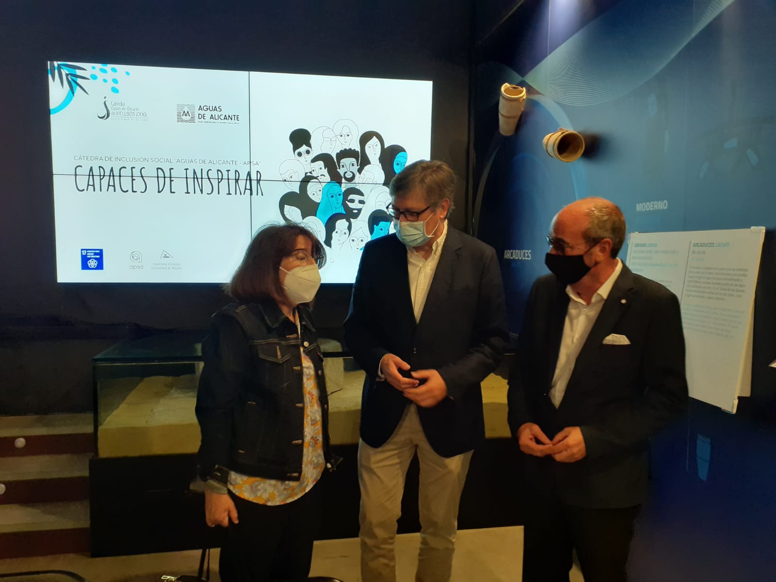 Aguas de Alicante y APSA reafirman su compromiso con la Cátedra de Inclusión Social de la Universidad de Alicante Aguas de Alicante y APSA reafirman su compromiso con la Cátedra de Inclusión Social de la Universidad de Alicante