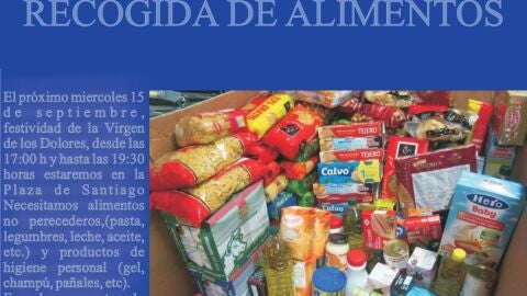 Recogida de alimentos Hermandad La Dolorosa