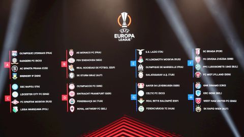 Así quedan los grupos de la Liga Europa con la presencia de Betis y Real Sociedad