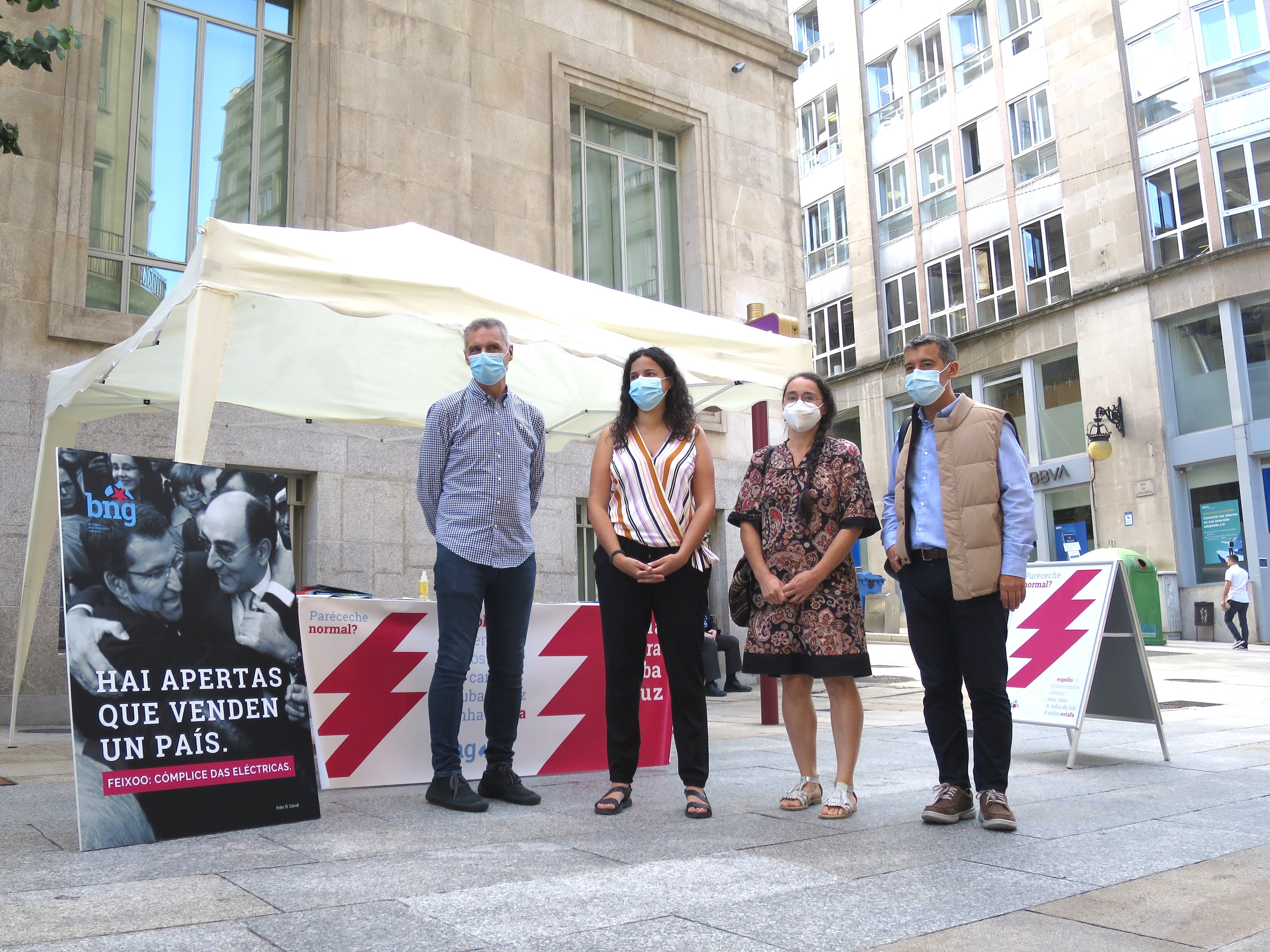 O BNG demanda medidas reais que rebaixen o recibo da luz O BNG demanda medidas reais que rebaixen o recibo da luz