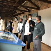 La Diputación acude a Barruelo de Santullán para visitar el Centro de Interpretación de la Minería con el que colabora con 20.000 euros