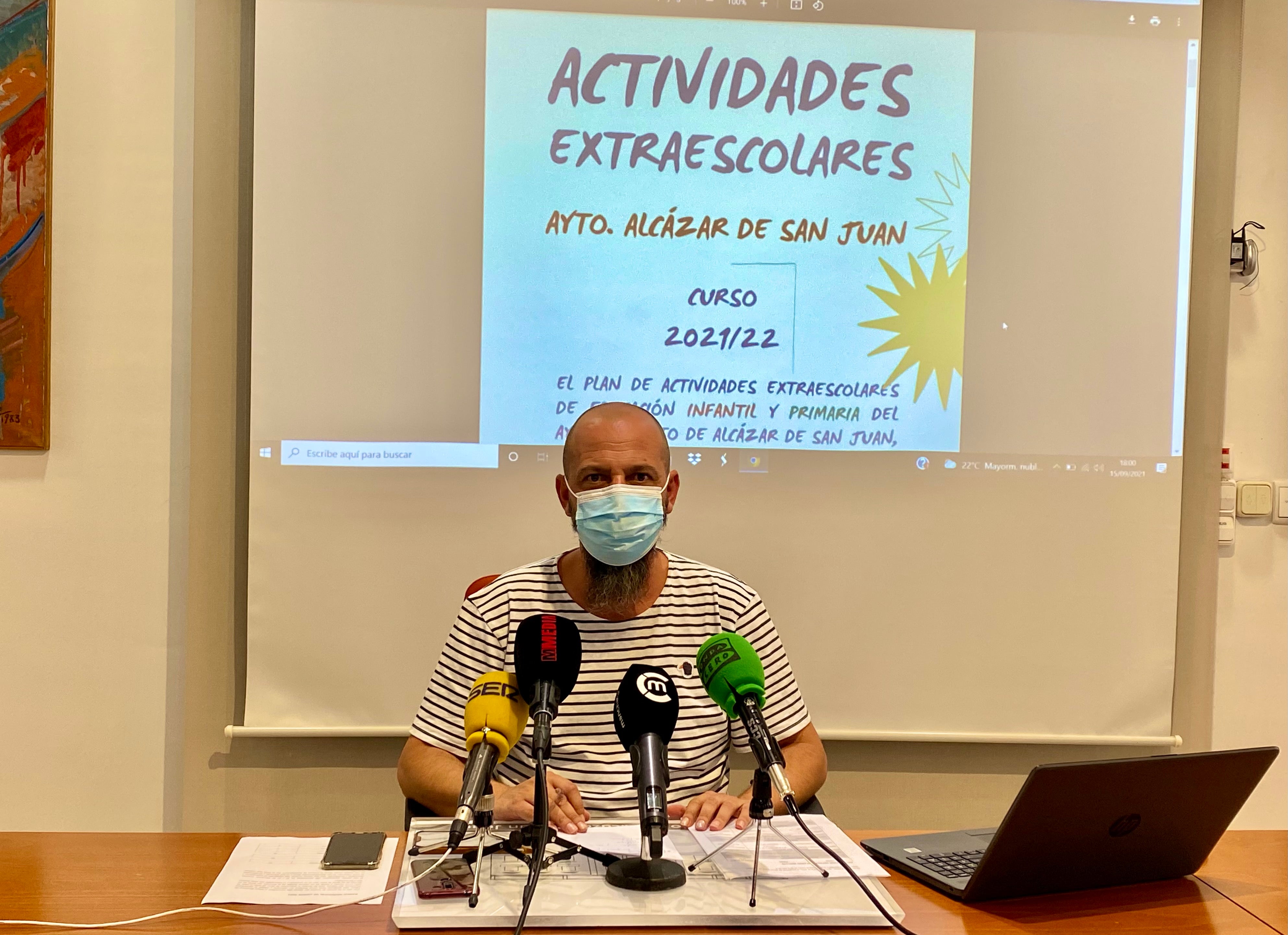 Presentadas las actividades extraescolares para el curso 2021/22 Presentadas las actividades extraescolares para el curso 2021/22