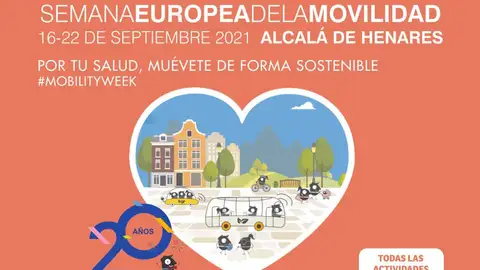 Cartel Semana Europea de la Movilidad de Alcalá de Henares Cartel Semana Europea de la Movilidad de Alcalá de Henares