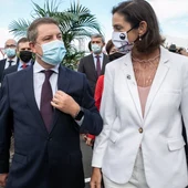 García-Page junto a la Ministra de Industria en Illescas García-Page junto a la Ministra de Industria en Illescas