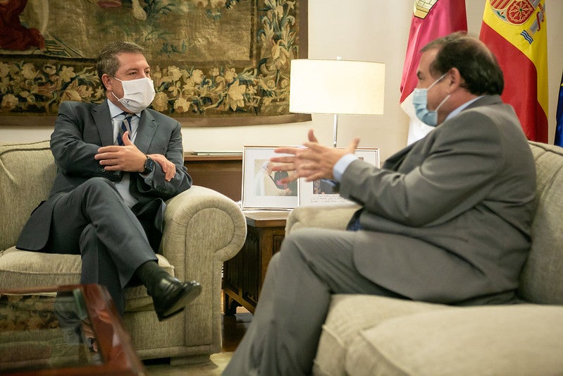 Page ratifica su compromiso con la A43: "Si en el ministerio han querido actuar en contra, ha servido para lo contrario" Page ratifica su compromiso con la A43: "Si en el ministerio han querido actuar en contra, ha servido para lo contrario"