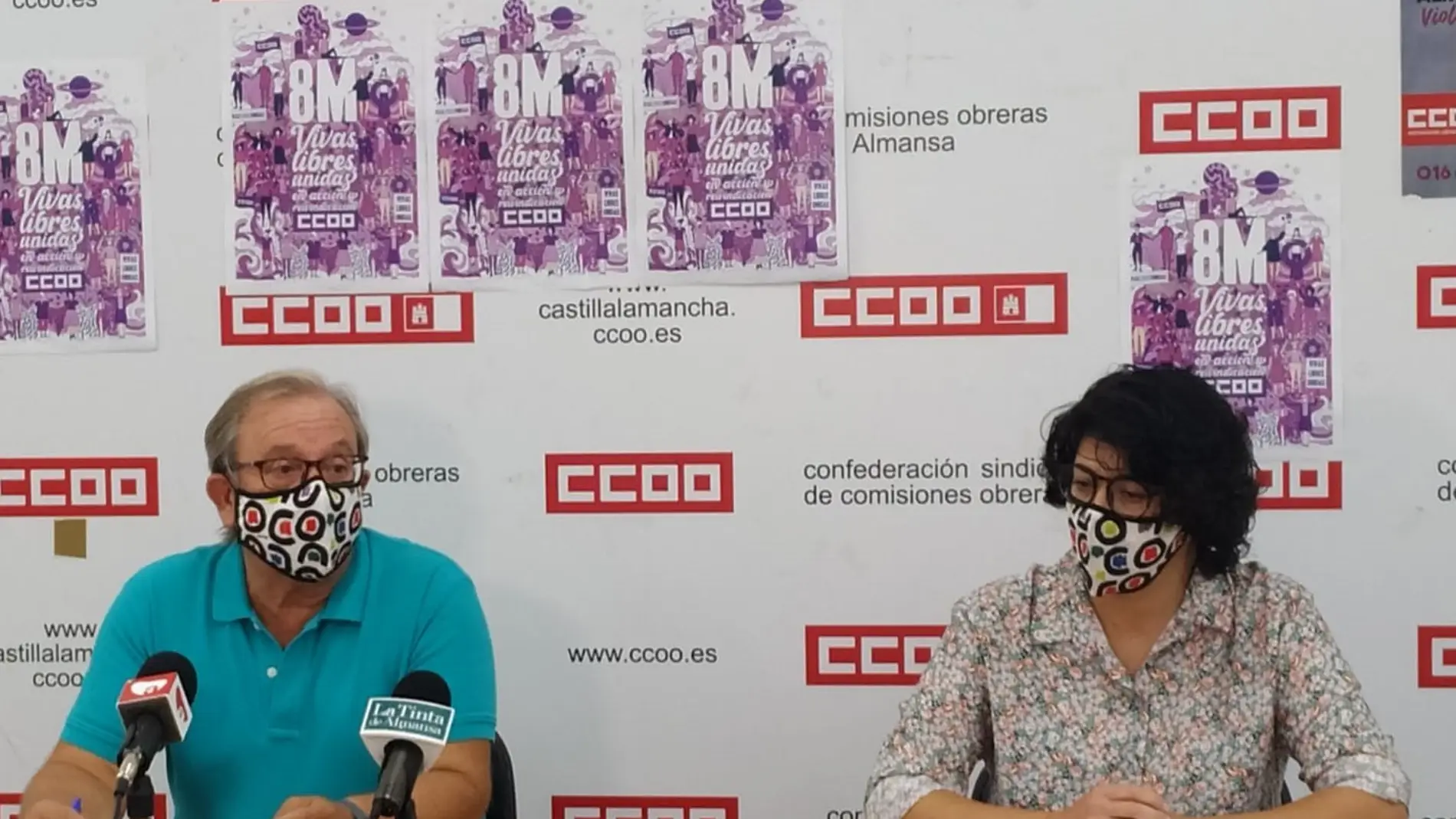 CCOO muestra su preocupación el desempleo en Almansa que tiene una tasa superior a la media nacional 
