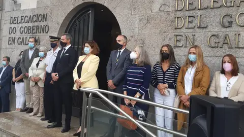 Manifestación protesta machista Mónica Marcos El Delegado del Gobierno confirmó crimen machista