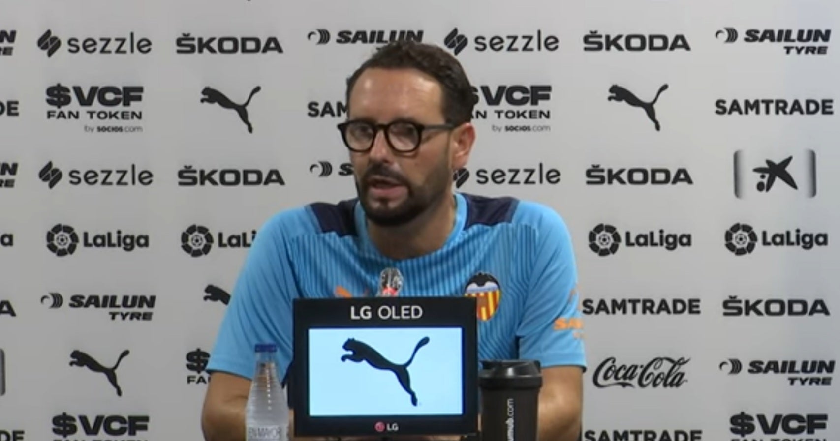 Bordalás: "No señalo a jugadores en los errores, es mi responsabilidad" Bordalás: "No señalo a jugadores en los errores, es mi responsabilidad"