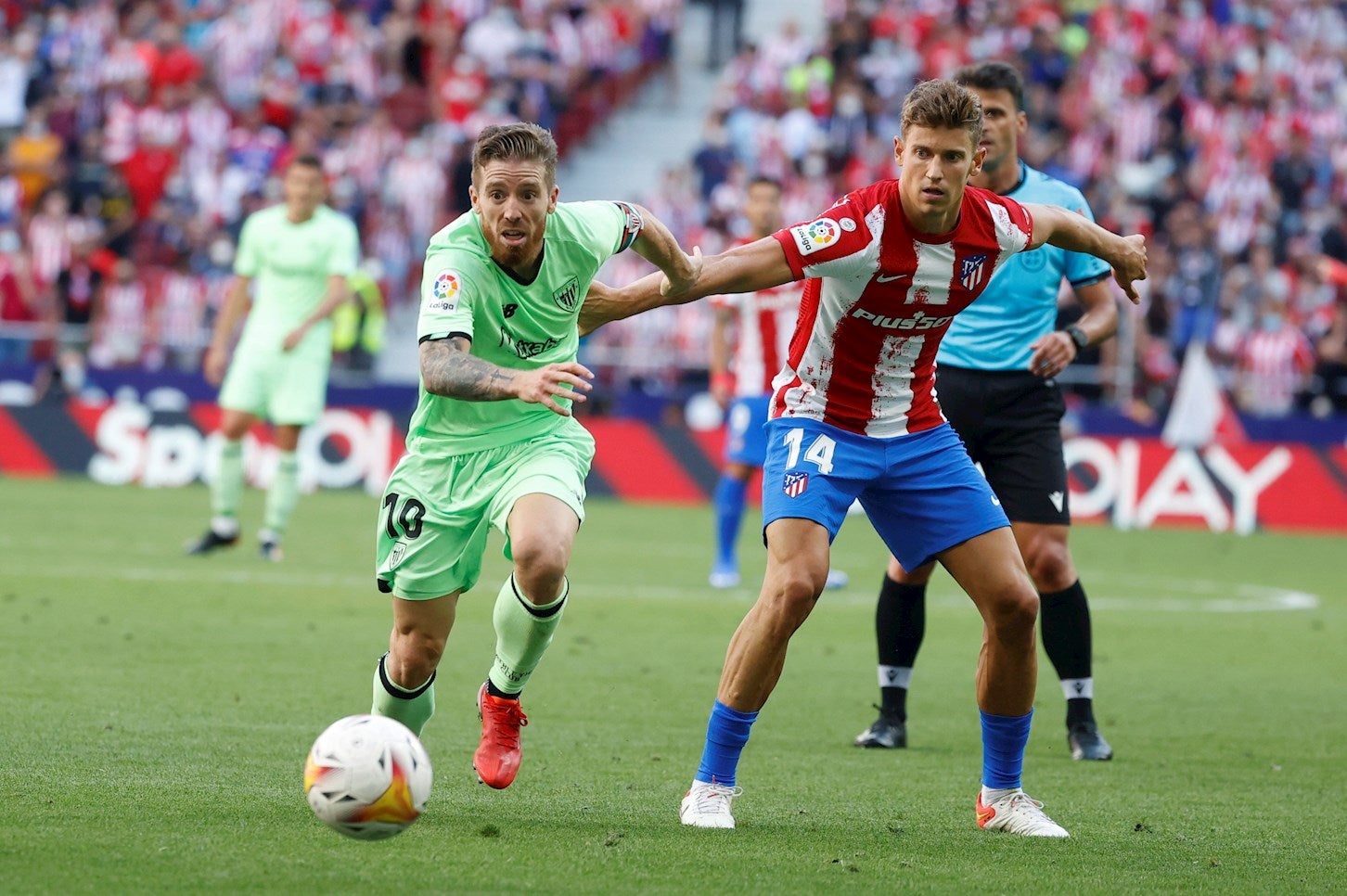 Atlético y Athletic empatan sin goles en un partido en el que Joao Félix fue expulsado Atlético y Athletic empatan sin goles en un partido en el que Joao Félix fue expulsado