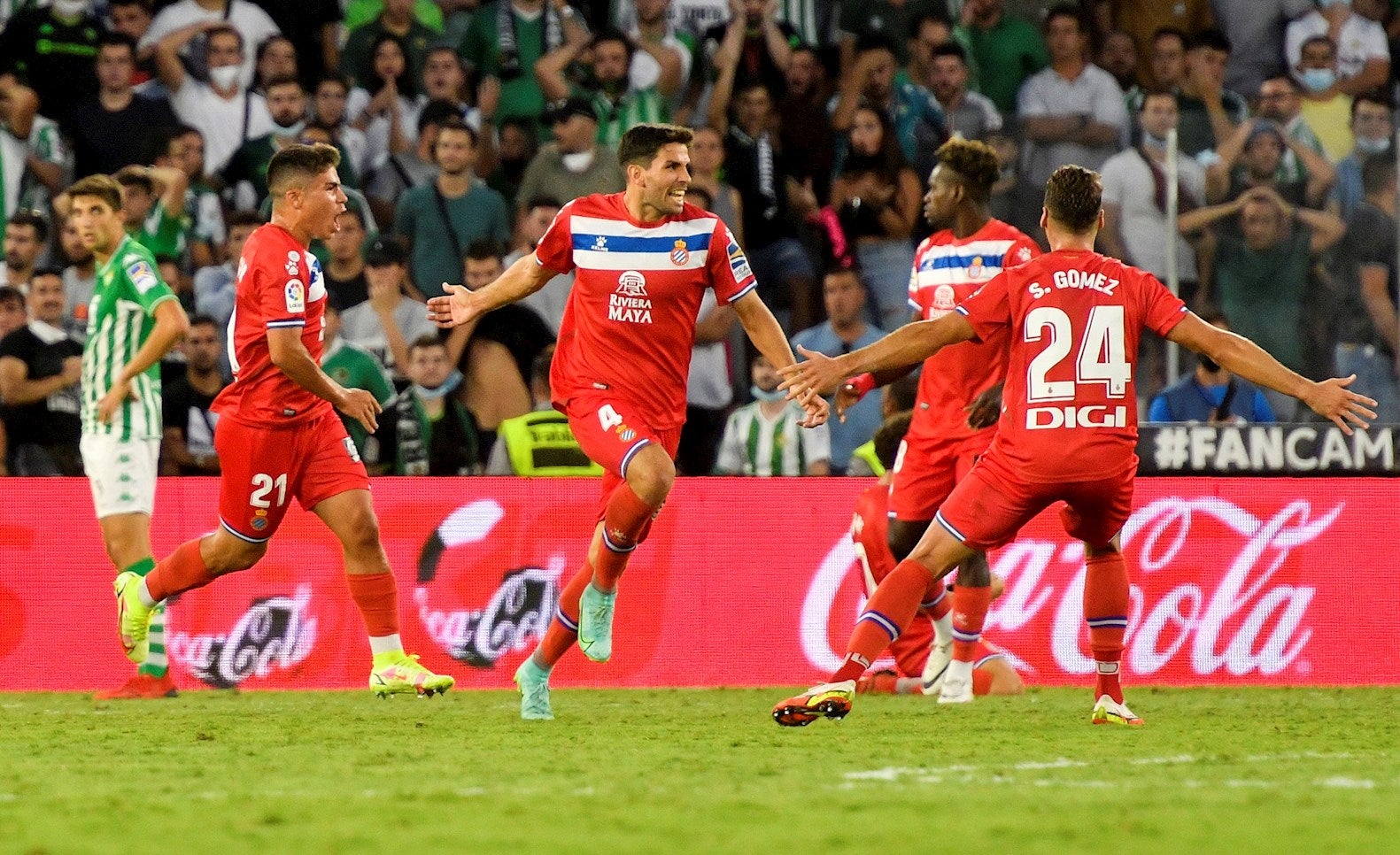 El Espanyol salva un punto in extremis ante el Betis El Espanyol salva un punto in extremis ante el Betis