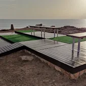 La concejalia de playas realiza trabajos de restauración en las zonas de descanso de las calas de Torrevieja La concejalia de playas realiza trabajos de restauración en las zonas de descanso de las calas de Torrevieja