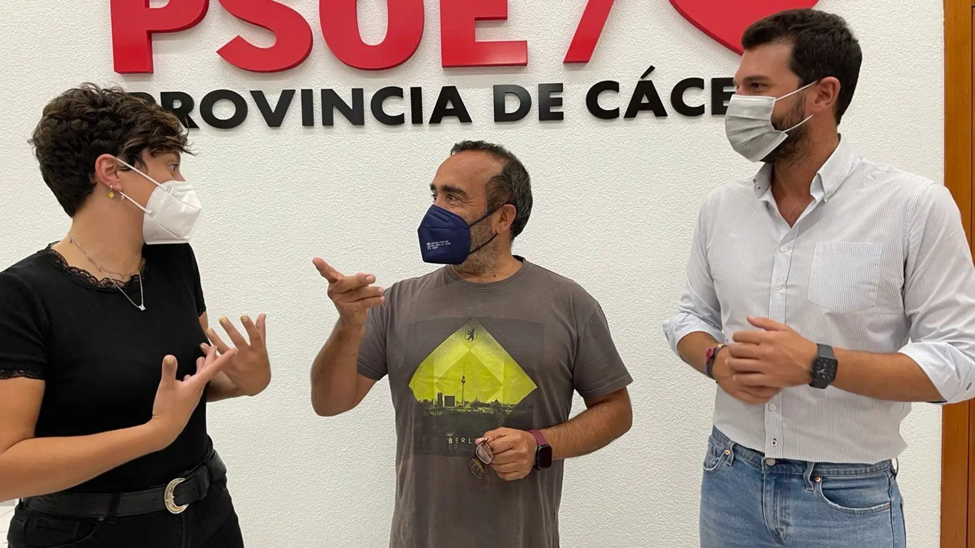 Miguel Á. Morales reelegido secretario general del PSOE Provincia de Cáceres