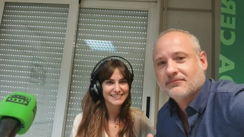 Manu Vives y Marta Fullera. 