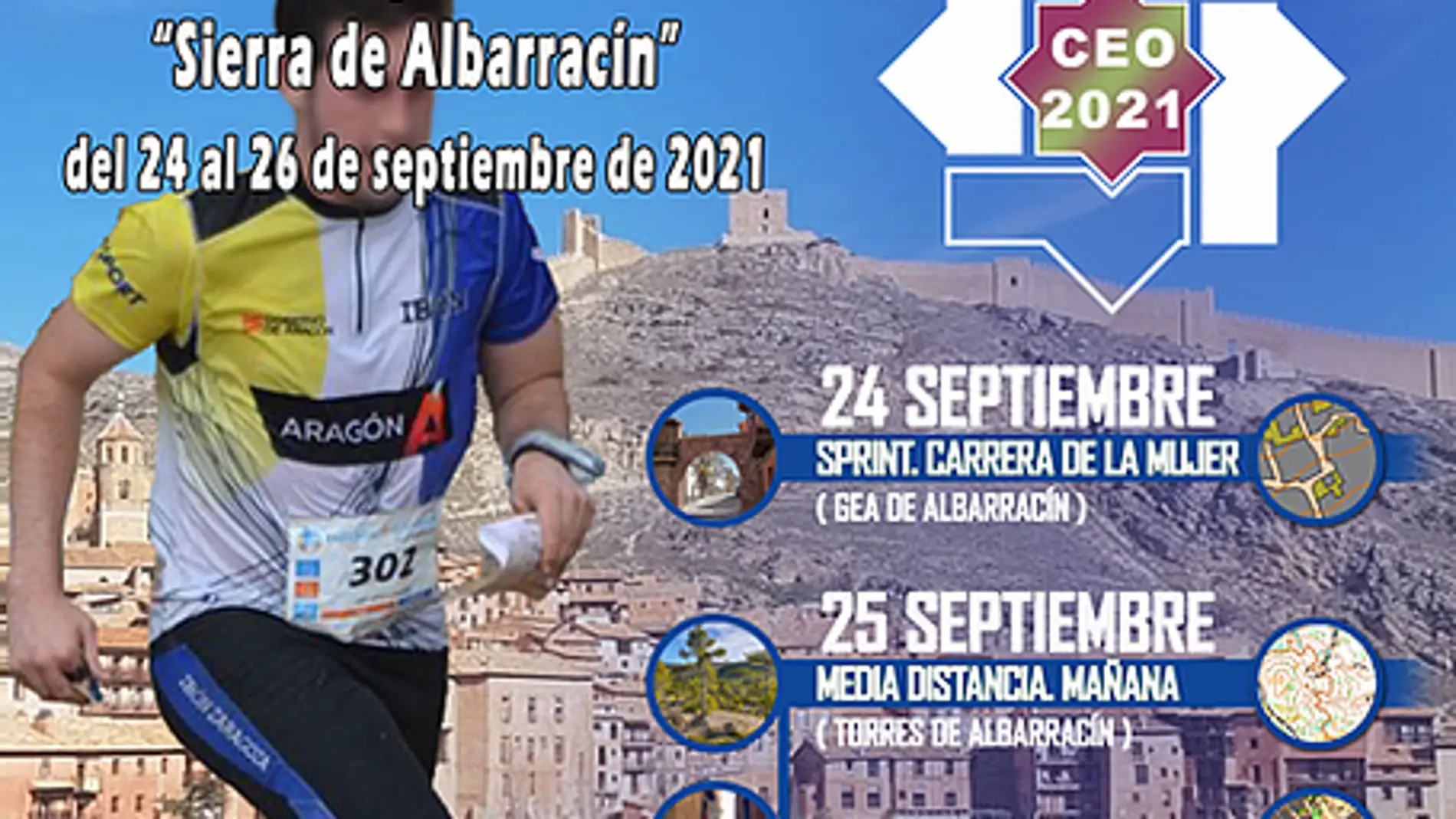La prueba discurrirá por cuatro localidades de la Sierra de Albarracín