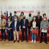 Componentes de la Mesa de la A-43 reunidos en Puertollano Componentes de la Mesa de la A-43 reunidos en Puertollano