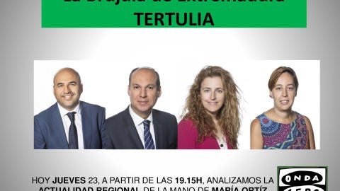 Tertulia La Br&uacute;jula de Extremadura