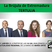 Tertulia La Brújula de Extremadura Tertulia La Brújula de Extremadura