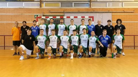 Plantilla del equipo masculino del Club Balonmano Elche.