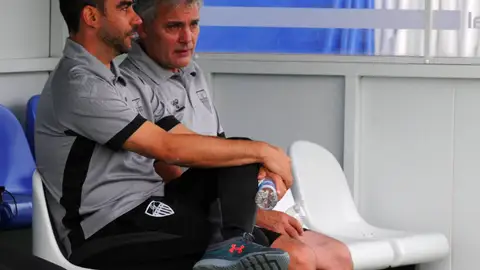 Manu González, técnico gimnástica Segoviana Gimnástica Segoviana