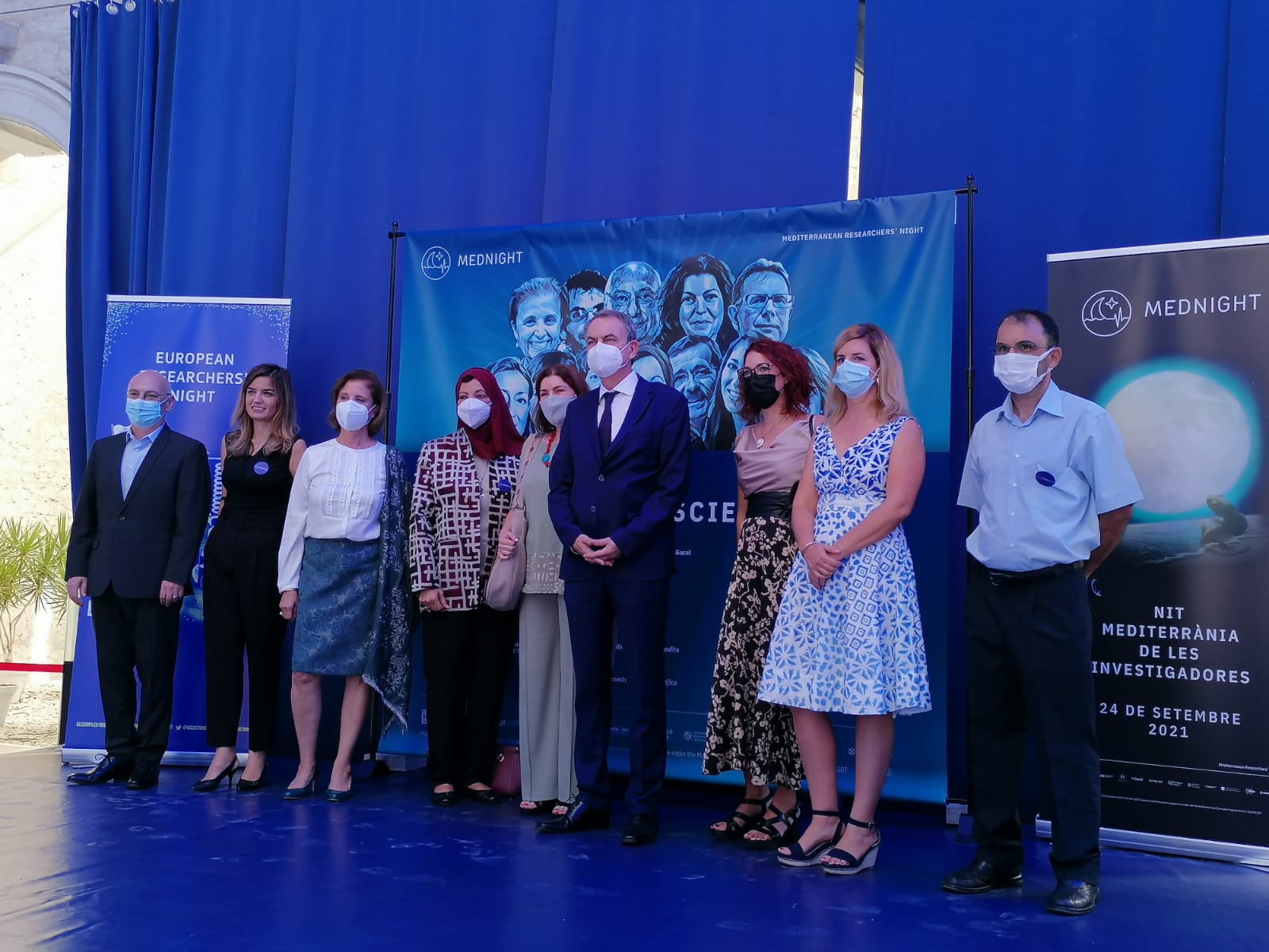 El expresidente Rodríguez Zapatero respalda desde Alicante las investigaciones científicas como fuente de progreso social El expresidente Rodríguez Zapatero respalda desde Alicante las investigaciones científicas como fuente de progreso social
