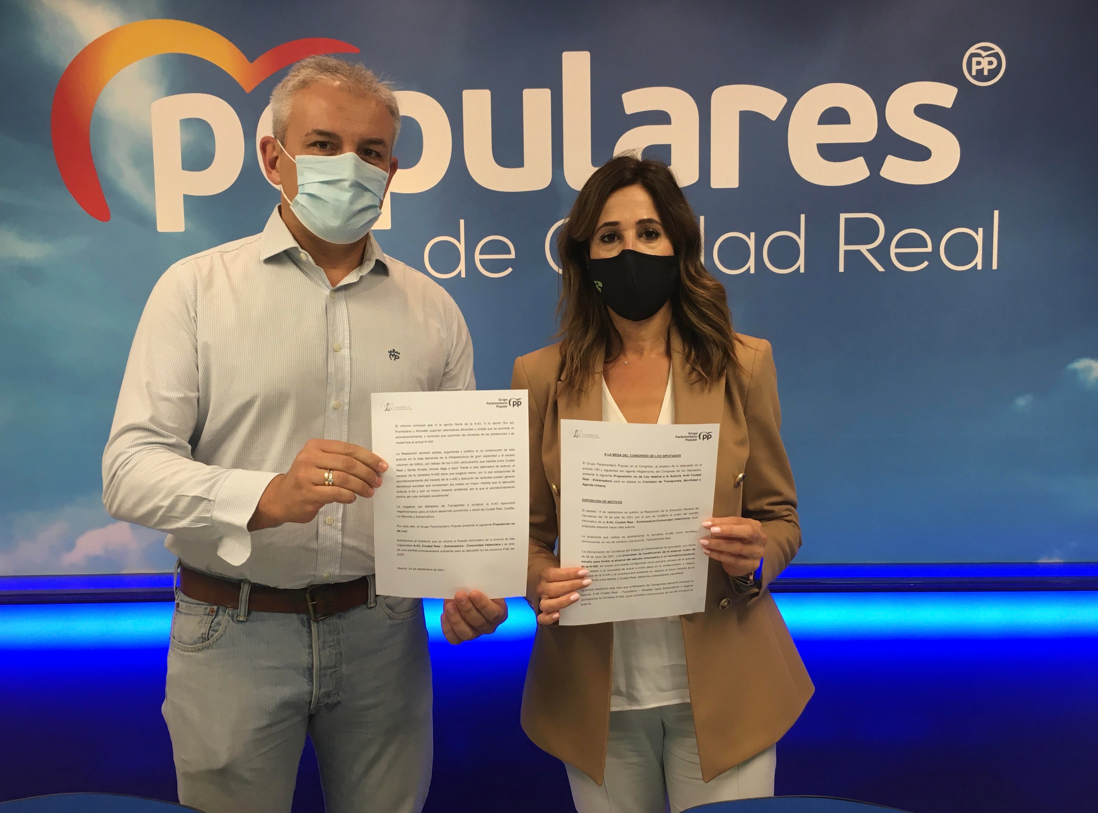 El PP defenderá "con uñas y dientes" el trazado de la A-43 por Ciudad Real El PP defenderá "con uñas y dientes" el trazado de la A-43 por Ciudad Real