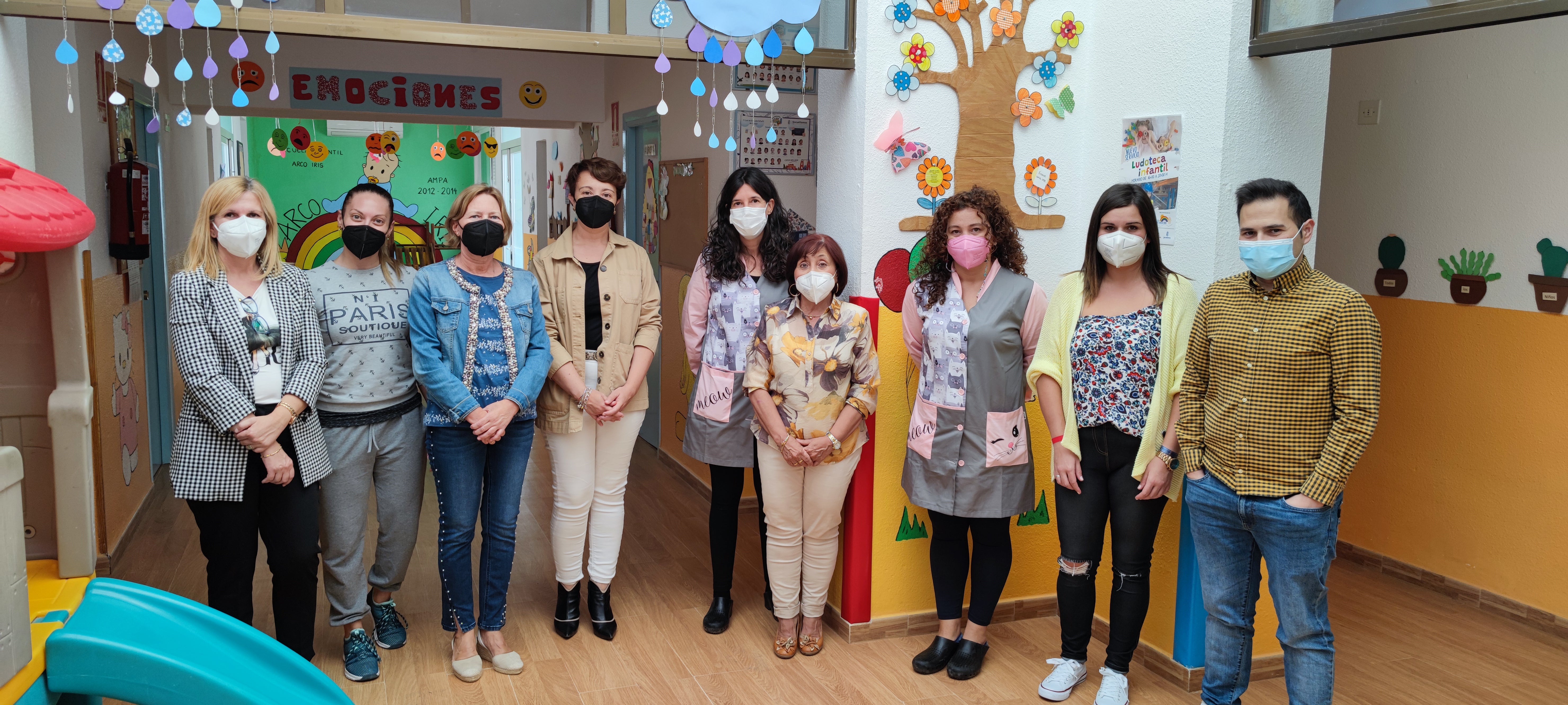 La Ludoteca Municipal abre sus puertas en la Escuela Infantil Arco Iris La Ludoteca Municipal abre sus puertas en la Escuela Infantil Arco Iris