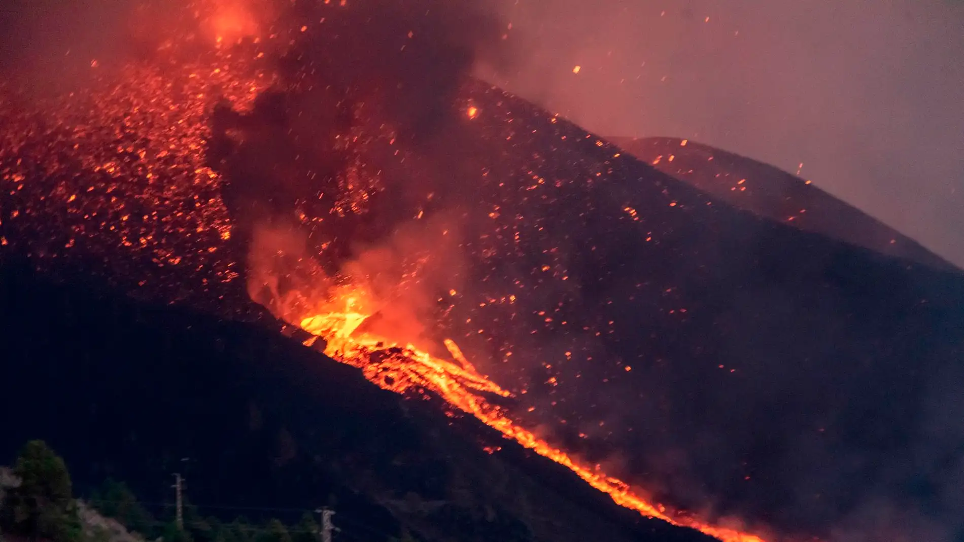 Erupción volcánica en La Palma 